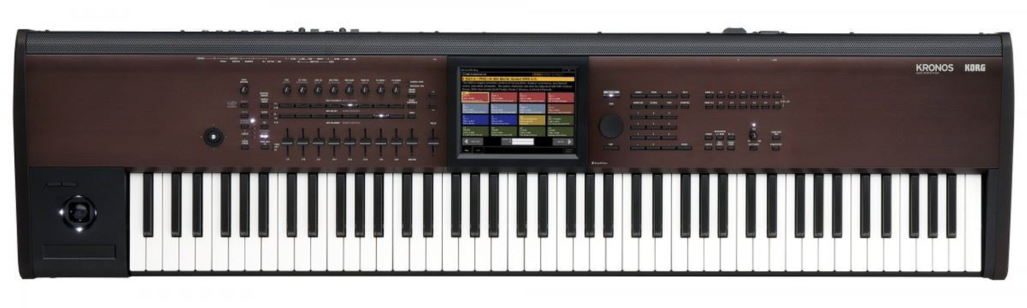 Korg Kronos288ls - Korg Kronos Ls 88-key Synthesizer Workstation (1680x1750), Png Download