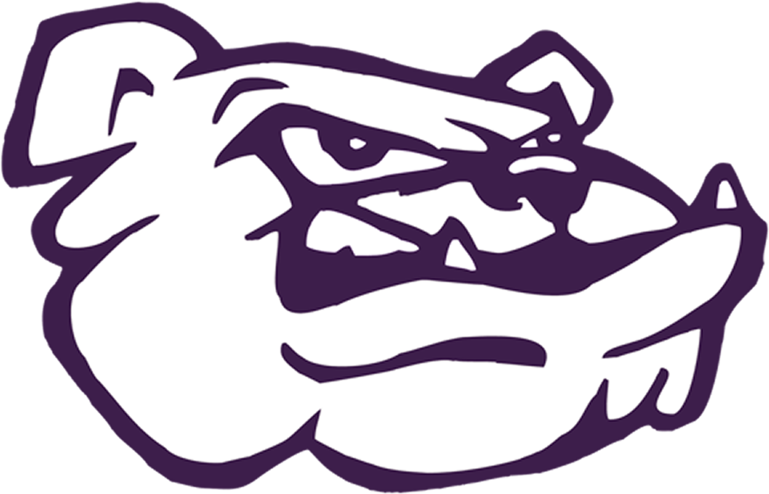 Smyrna Bulldogs - Smyrna High School Bulldog Logo (2732x1728), Png Download