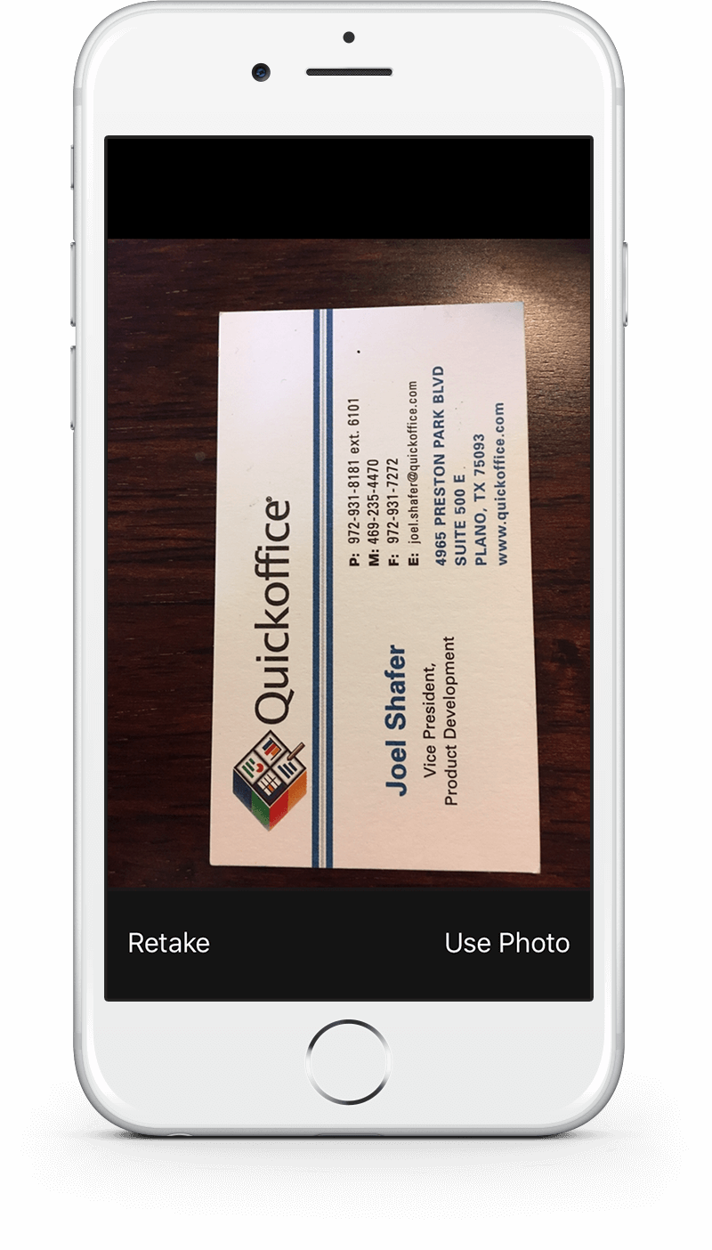 Convert Business Cards Into Outlook Contacts - Iphone (800x1404), Png Download