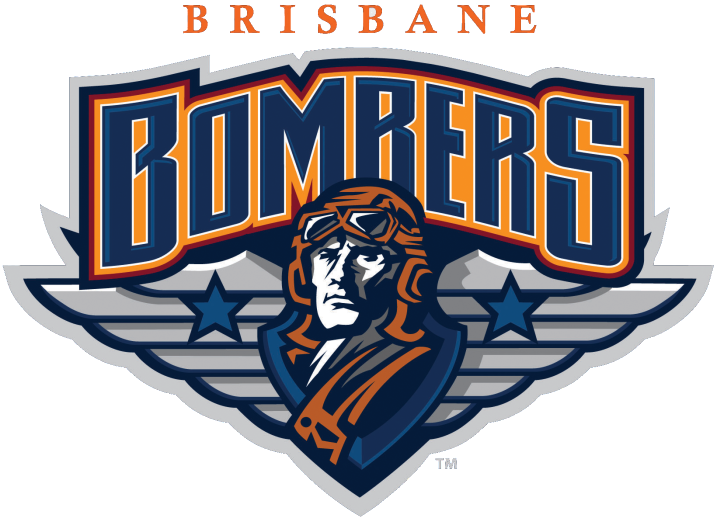 Brisbane-bombers - Brisbane Bombers Logo (1023x701), Png Download