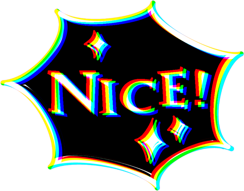 Nice Glitch Kpop Tumblr Ftestickers Png Batman Sign - Emblem (2289x2289), Png Download