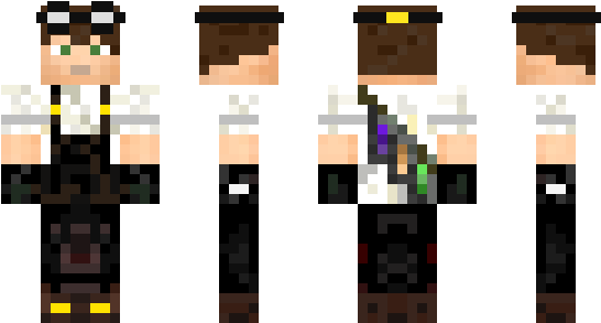 Minecraft Skin Malfurion - Graphic Design (600x348), Png Download