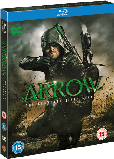 Arrow Season - Arrow Season 6 Blu Ray (400x513), Png Download