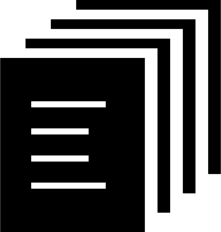 Multiple Files Stack Comments - Computer File (936x980), Png Download