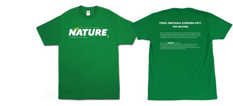 Eco Friendly "side Effects Of Nature" T Shirts (1000x388), Png Download