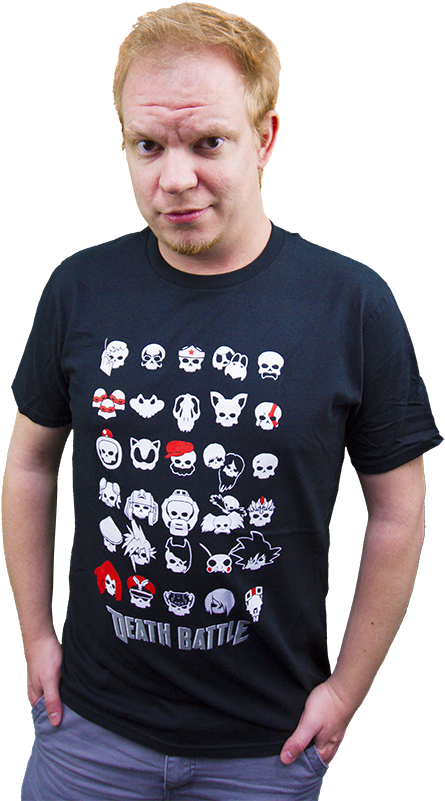 Sa Death Battle First Fallen Shirt - Screwattack Shirt (800x800), Png Download