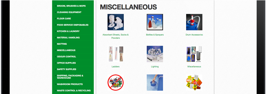 Miscellaneous Janitorial Supplies - Toronto (1100x300), Png Download
