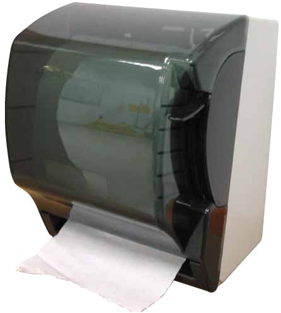 Bathroom Supplies - Winco Td-500 - Roll Paper Towel Dispenser (376x338), Png Download