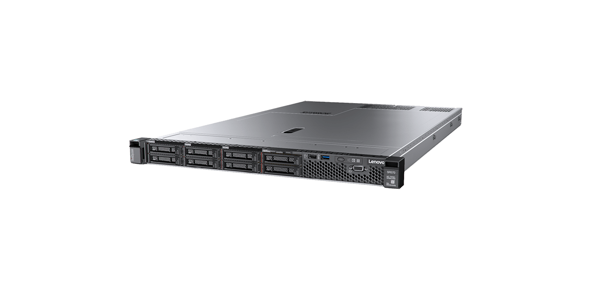 Thinksystem Sr570 Rack Server - Lenovo (1200x600), Png Download