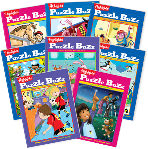 Puzzle Buzz 8-book Set (480x480), Png Download