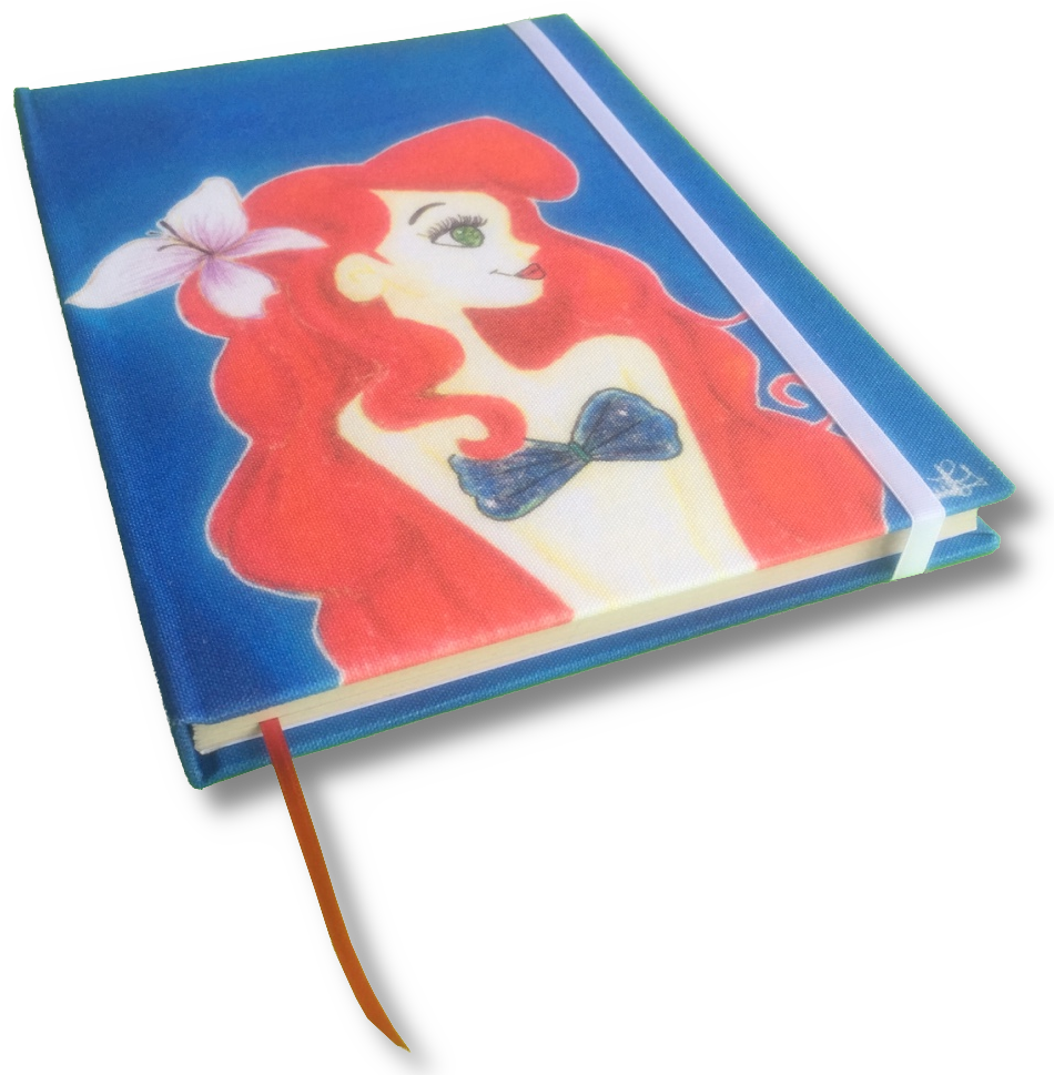 Cuaderno Liso Sirenita - Notebook (1024x1024), Png Download