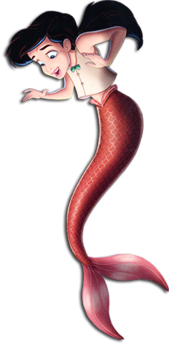 La Sirenita Es Una Marca Registrada - Illustration (246x500), Png Download