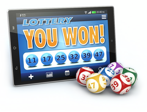 Online Lottery Potential - Online Lottery (608x466), Png Download
