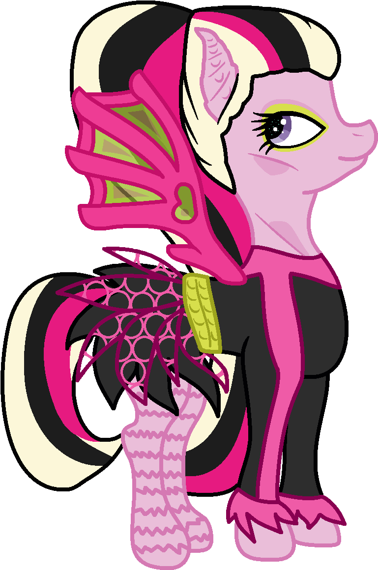 Flamefyre1235, Bonita Femur, Crossover, Monster High, - Pony Bonita (788x1184), Png Download
