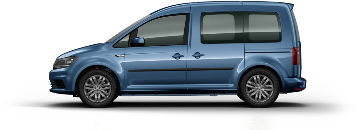 People Movers - Volkswagen Caddy (1280x484), Png Download