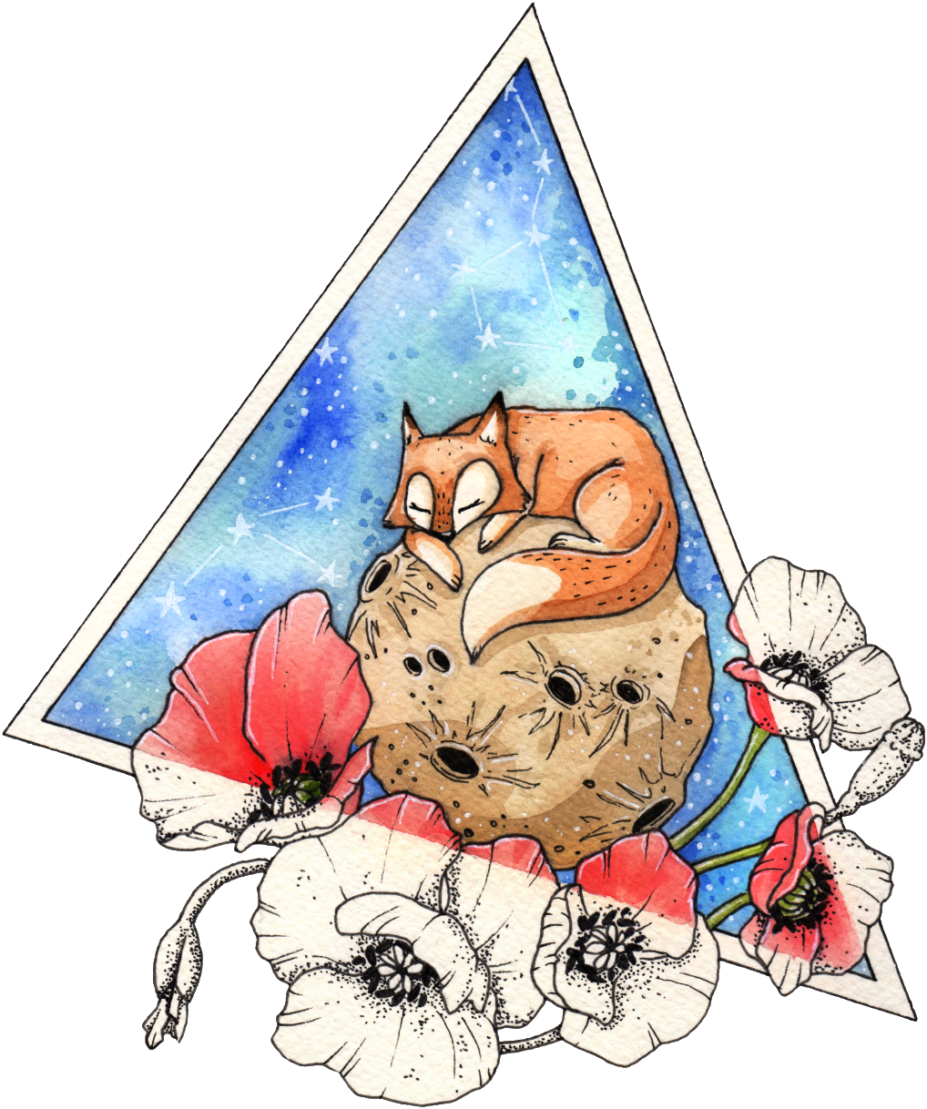 Cartoon Fairy Fox Transparent - Cartoon (1024x1233), Png Download