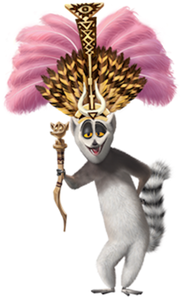 King Julien - Madagascar 3 King Julian (643x1080), Png Download