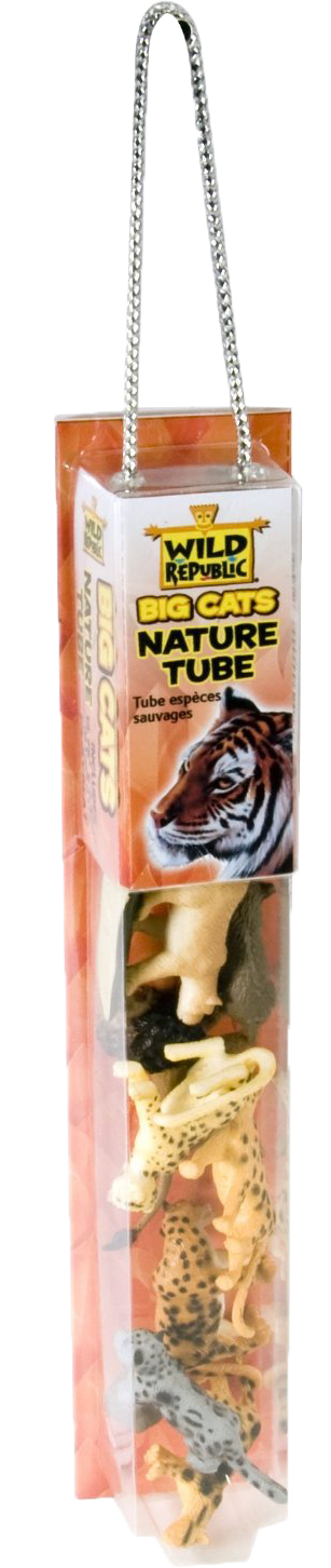 Wild Republic Big Cats In Nature Tube (307x1452), Png Download