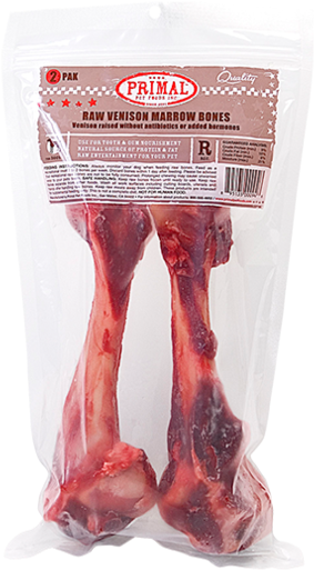 Raw Recreational Venison Marrow Bones - Venison Marrow Bone (554x575), Png Download