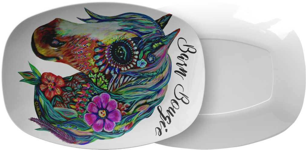 Boho Tribal Platter, Barn Bougie - Boho-chic (1024x1024), Png Download