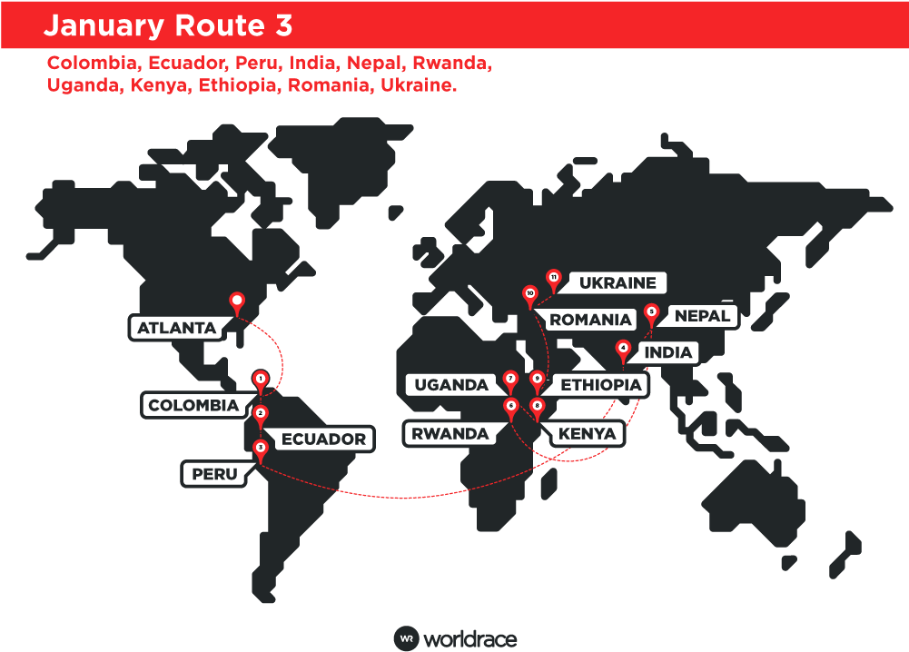 World Map (1000x773), Png Download