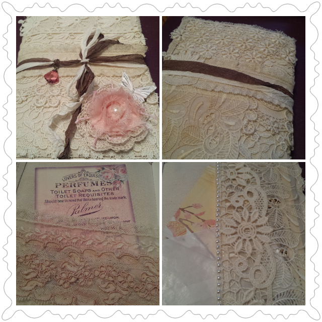 I Covered A Canvas Journal With Some Gorjuss Vintage - Greeting Card (640x640), Png Download