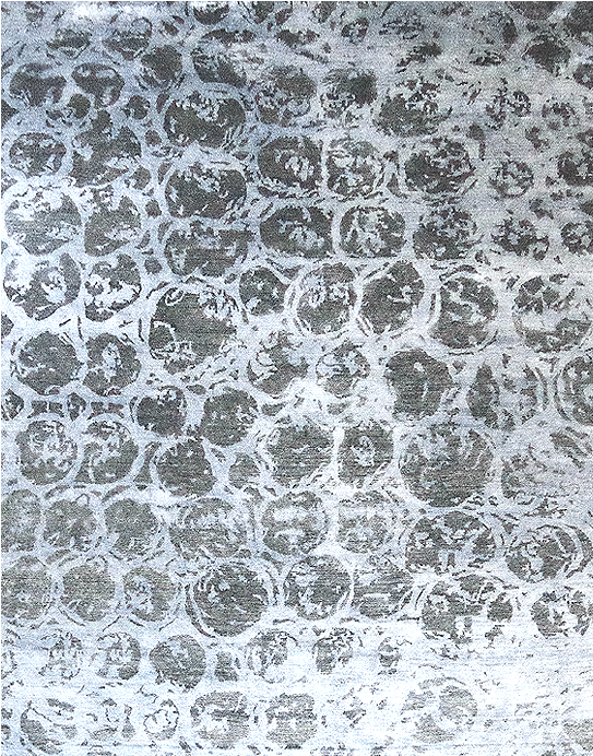 Rc D Hand-knotted Rug Sea Foam 1 (616x785), Png Download