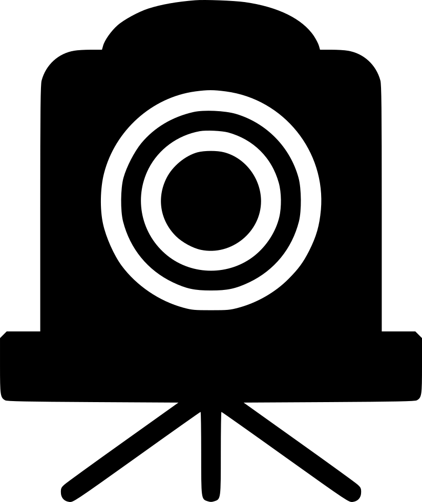 Old Time Camera Filled Comments - Video Cam Old Icon (824x980), Png Download