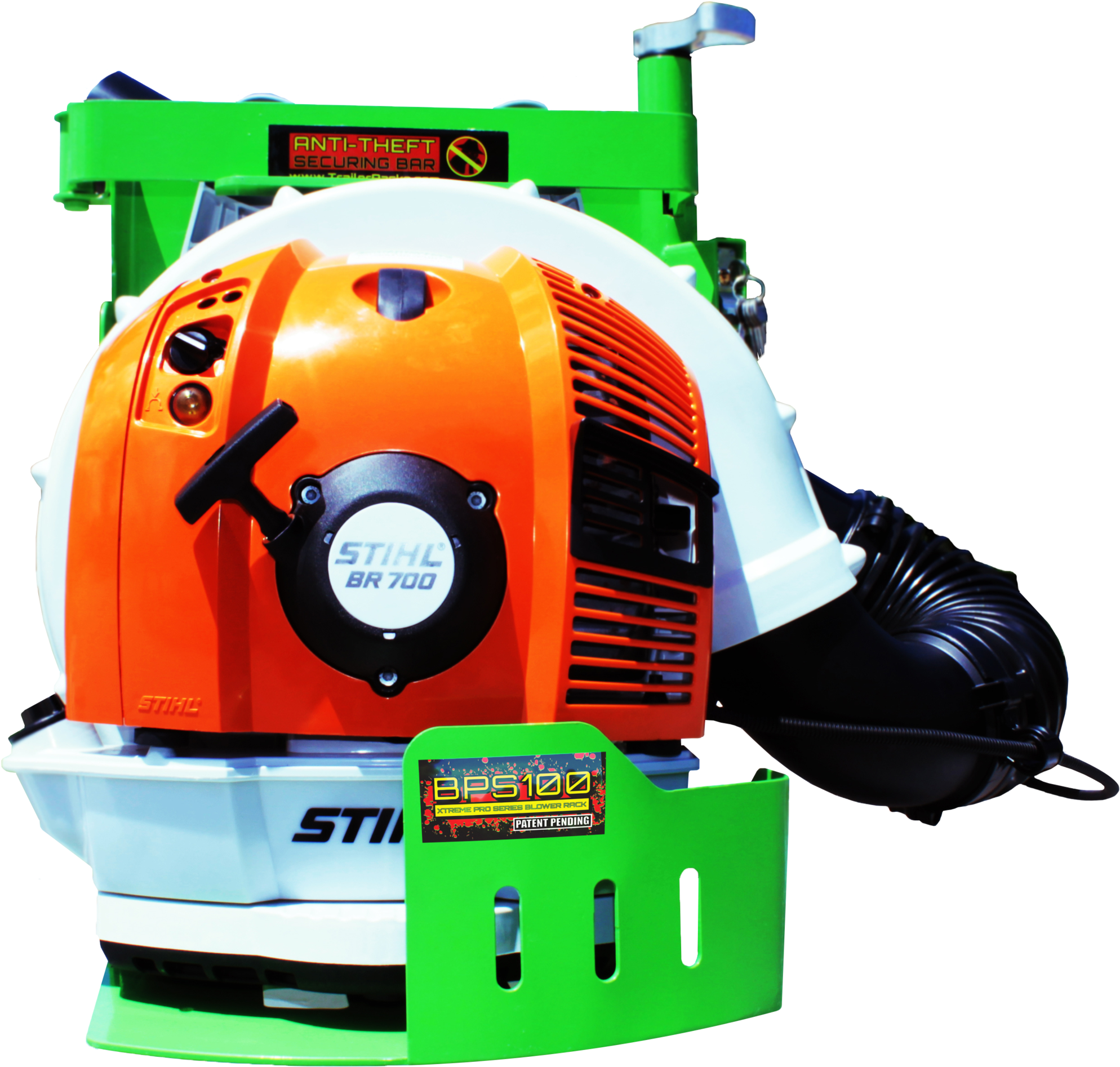 Bps100-xtreme Pro Series Backpack Blower - Backpack Blower Lock (2048x1983), Png Download