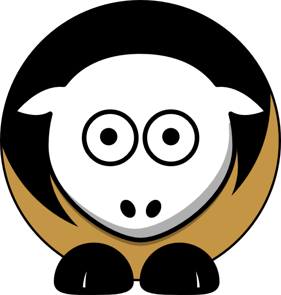 Original Png Clip Art File Sheep (570x598), Png Download
