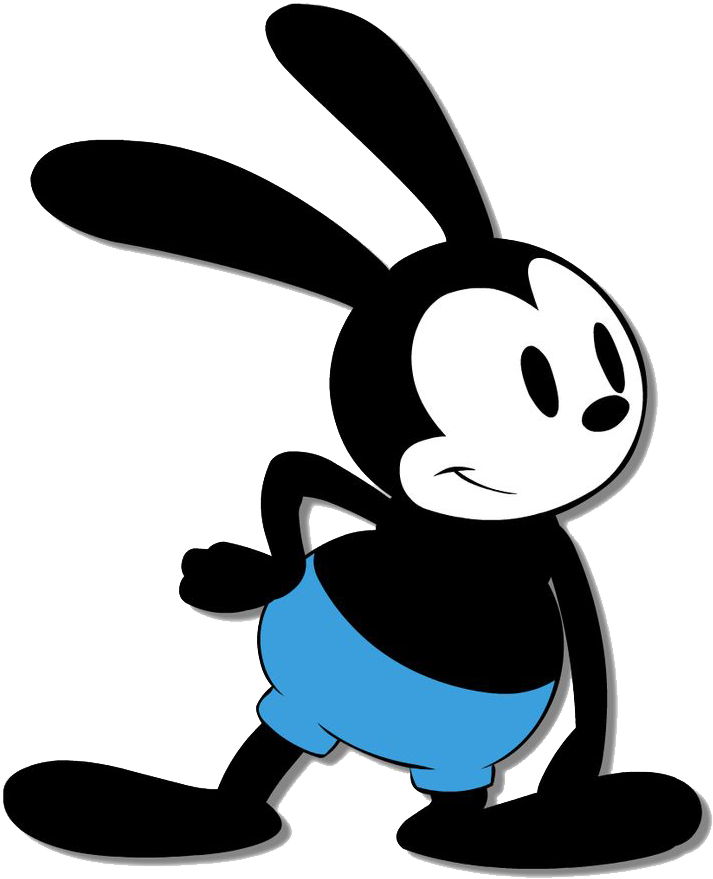 Oswald The Lucky Rabbit Png Image - Oswald The Lucky Rabbit (736x917), Png Download