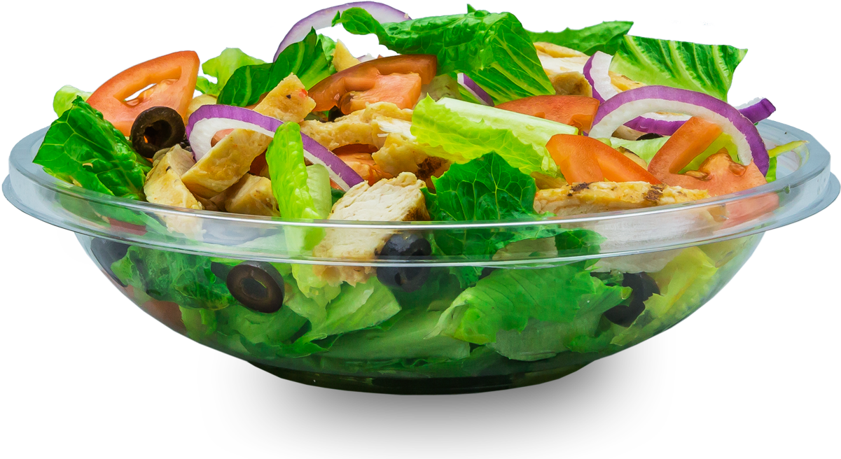 Grilled Chicken Salad - Chicken Salad (1200x720), Png Download