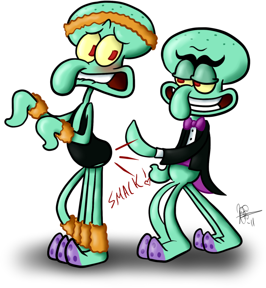 9nlgczc - Squidward Tentacles (900x1080), Png Download