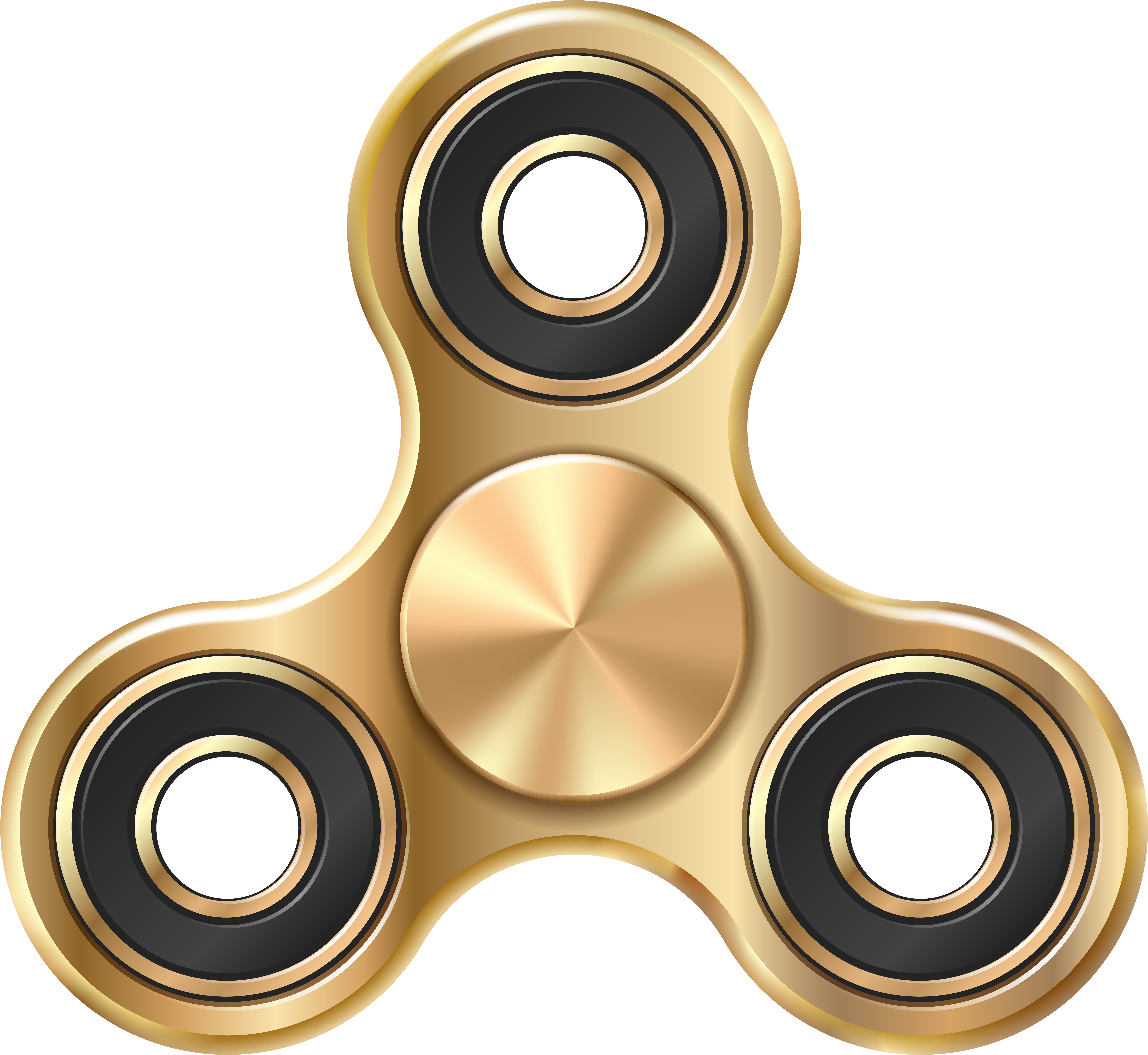 Gold Spinner Png Clip Art (8000x7382), Png Download