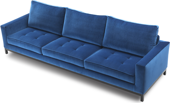 Homepage Luxury - Couch (587x358), Png Download