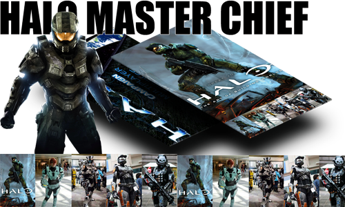 Halo - Master Chief - Trends International Halo 4 Teaser Poster, 22" X 34" (500x300), Png Download