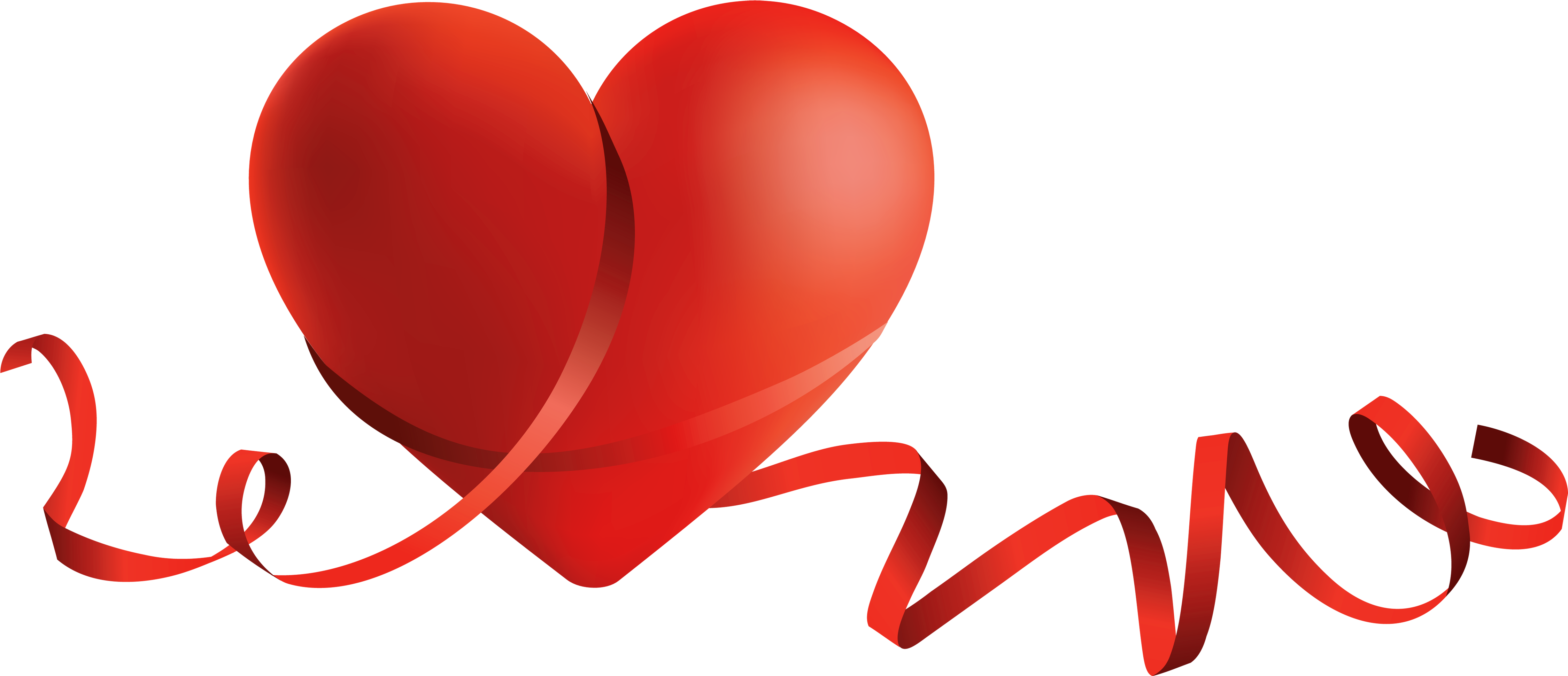 Transparent Red Heart With Bow Png Clipart - Croc Classic Black Titanium 1.5 Inch Flat Iron (600x273), Png Download