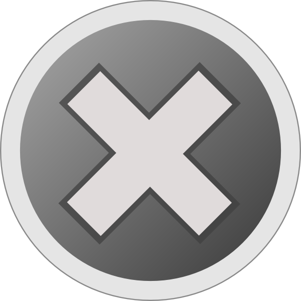 Small - Close Button Small Icon (600x600), Png Download