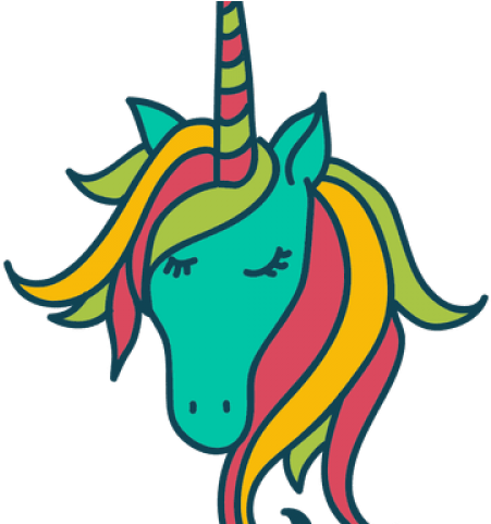 Easy Unicorn Coloring Pages (640x480), Png Download