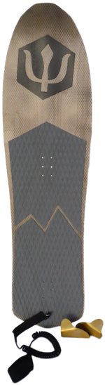 Pow Surfer New 033 - Surfing (450x600), Png Download