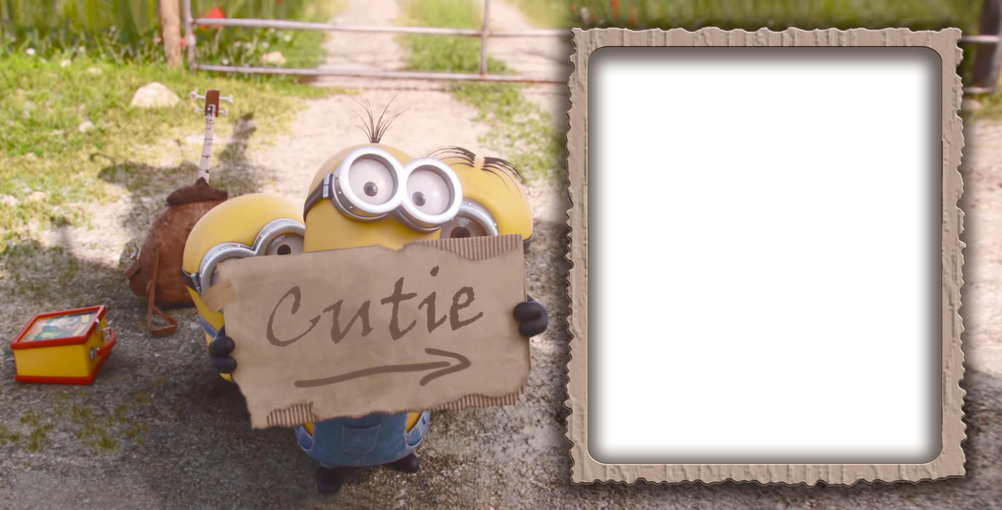 Cutie Kids Frame Gallery Yopriceville High Quality (3188x1624), Png Download