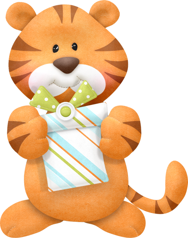 B *✿* Party Animals - Bday Animal Clip Art (632x800), Png Download