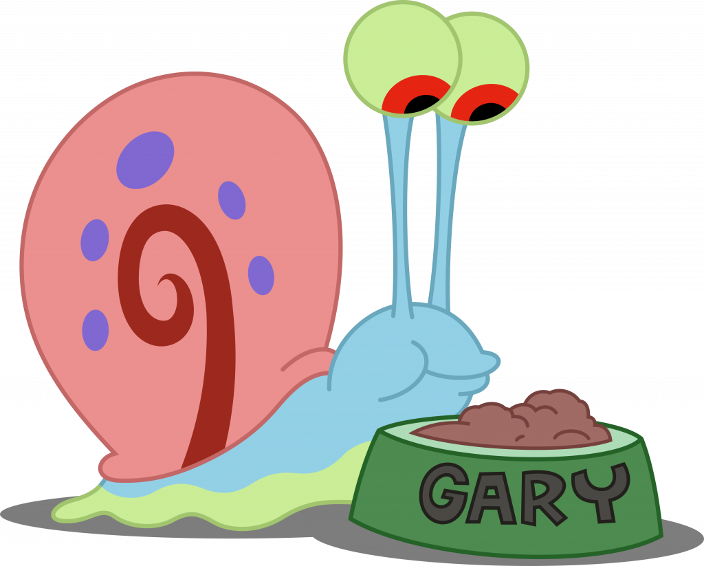 Strong Gary From Spongebob - Gary Spongebob (1024x823), Png Download