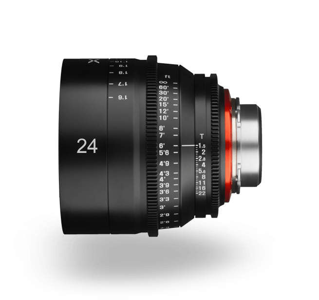 A Fast Wide Angle Prime Lens With A 35mm Full Frame - Xeen 35mm T1 5 (655x616), Png Download