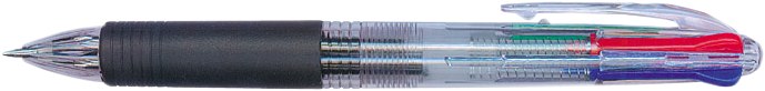 4 In 1 Multi-color Pen Clb1980 - Metal (820x470), Png Download