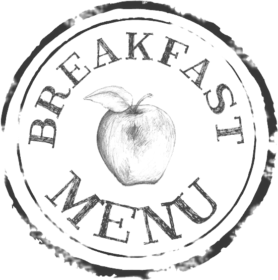 Breakfast Menu - Denim Hunter (583x585), Png Download