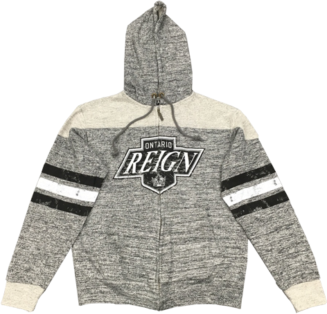 Ontario Reign Chevy Logo Preston Full Zip Hood - Oakland Raiders (500x667), Png Download