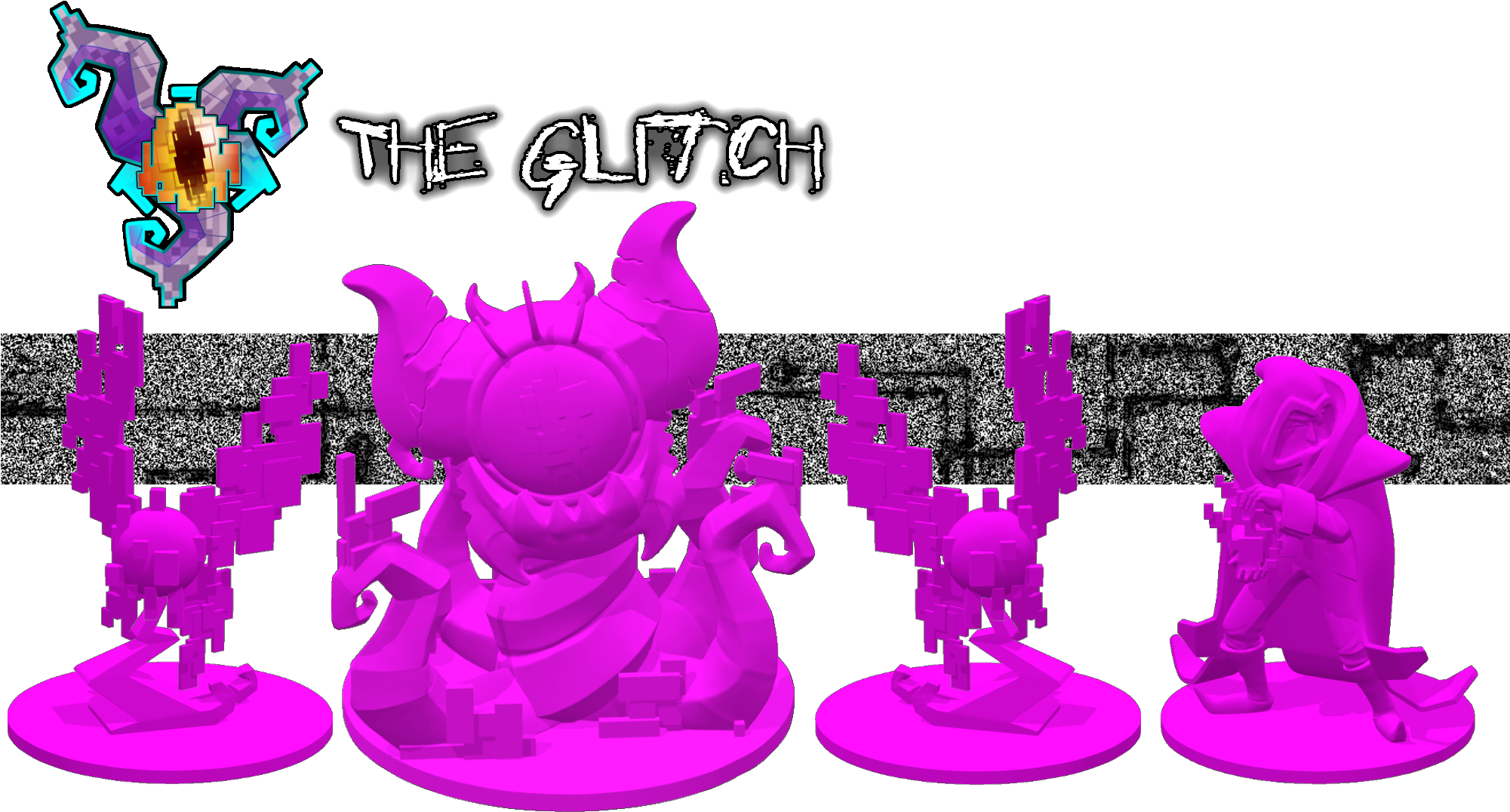 The Glitch Are An Infectious Faction - Illustration (2000x1333), Png Download