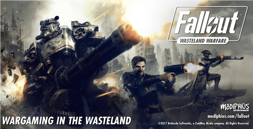 Wasteland Warfare - Fallout 4: The Poster Collection (850x550), Png Download