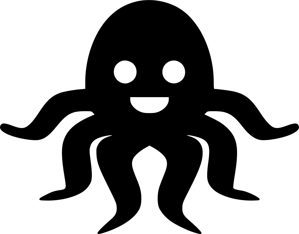 Png File Svg - Octopus (980x766), Png Download